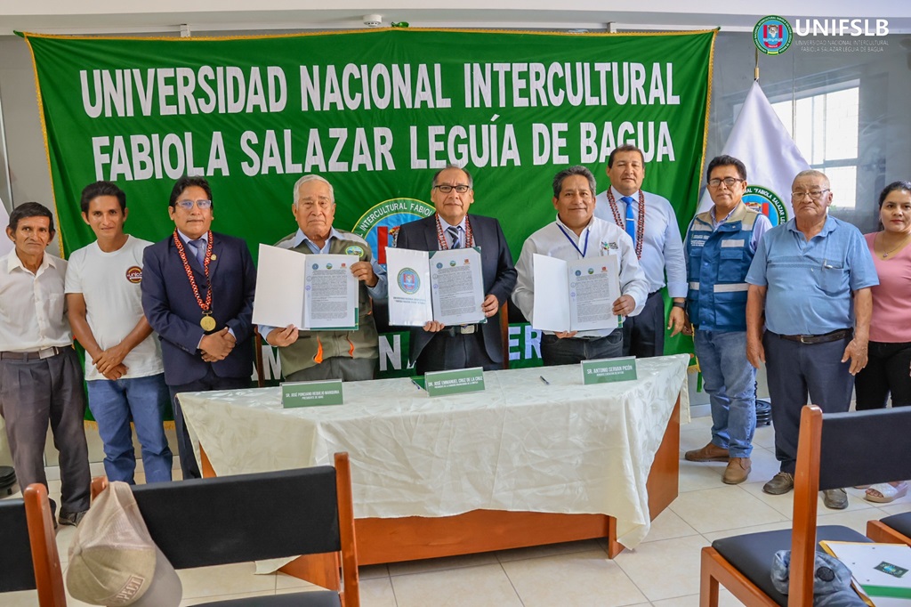 La UNIFSLB firma Convenio Tripartito de Cooperación Interinstitucional con ADAC y OFITUR Amazonas Perú