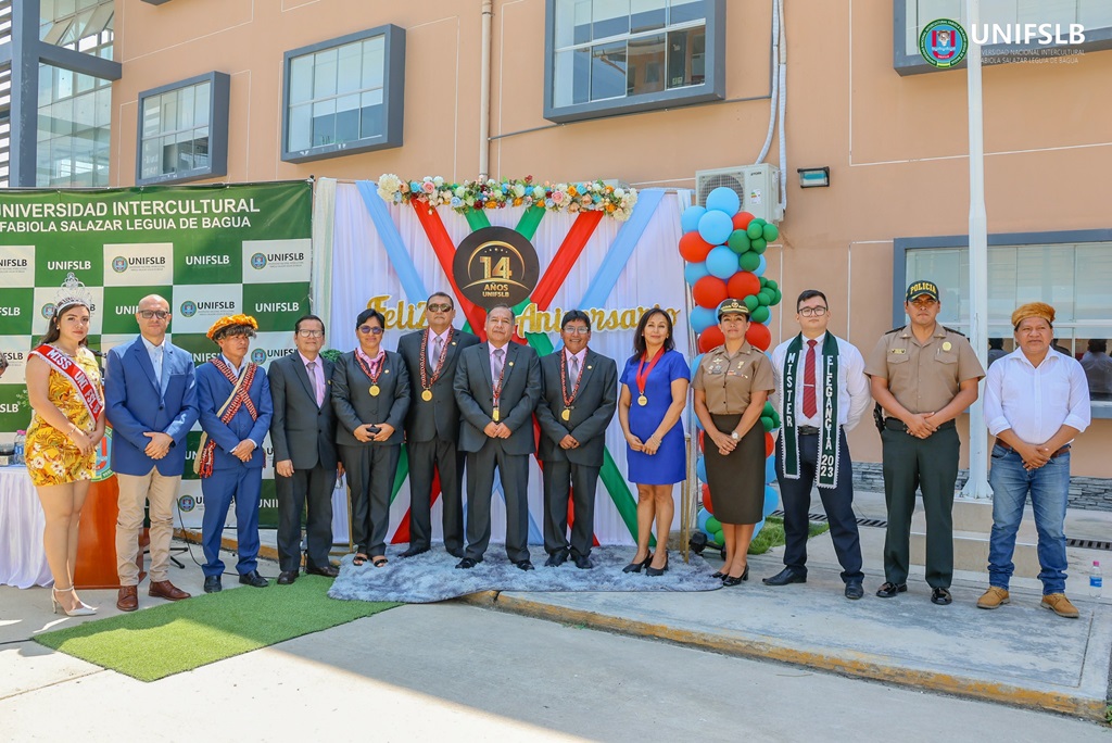 La UNIFSLB celebra su XIV aniversario en una emotiva ceremonia central