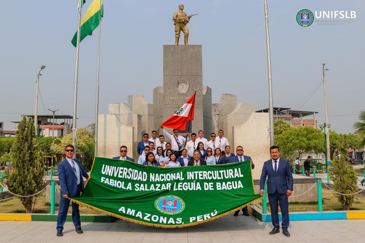 La UNIFLSB participa en actos conmemorativos por el 83° Aniversario de la Provincia de Bagua