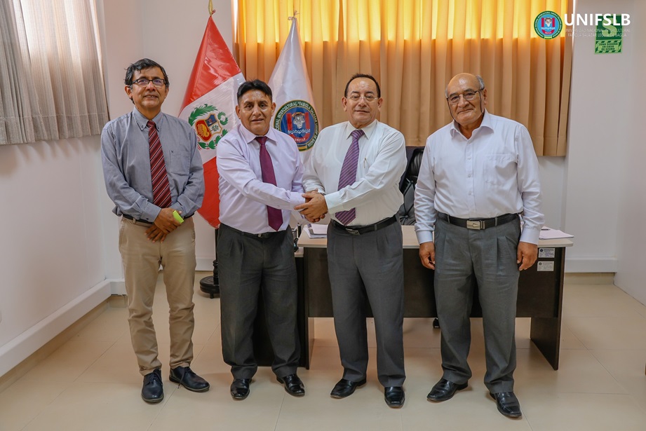 La UNIFSLB y la Escuela Superior Pedagógica César Abraham Vallejo Mendoza impulsan convenio de cooperación