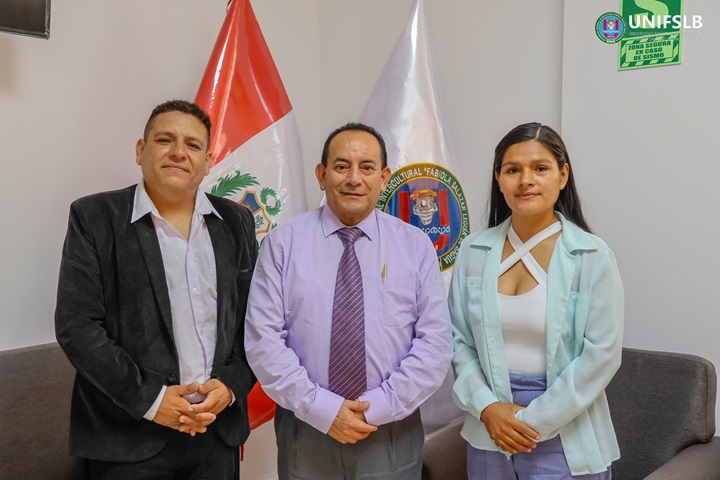 El presidente de la Comisión Organizadora de la UNIFSLB sostiene reunión con el secretario general de la Federación de Estudiantes del Perú y con la presidenta de Federación de la UNIFSLB