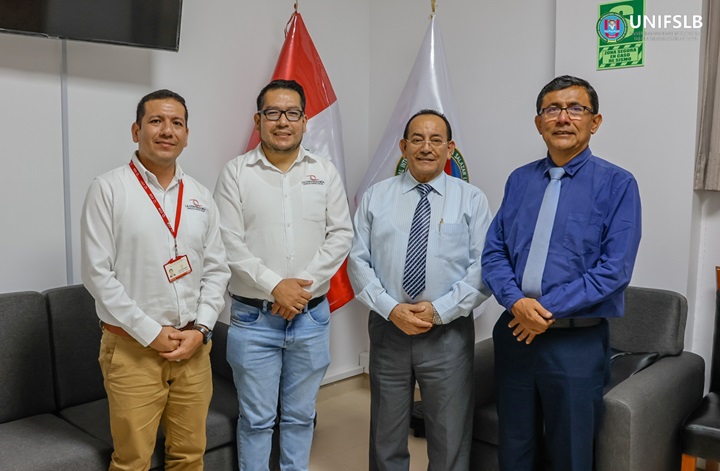 Presidente de la Comisión Organizadora de la UNIFSLB se reúne con el gerente regional de Control de Amazonas