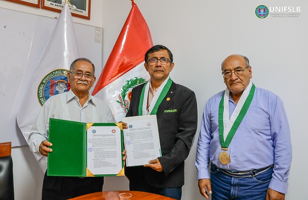 La UNIFSLB y el IESTP - Bagua firman convenio para fortalecer la formación académicay profesional