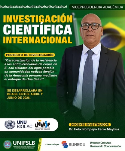 UNIFSLB presente en la investigación científica internacional