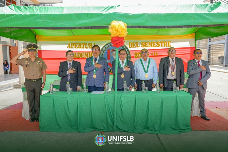 La UNIFSLB realiza ceremonia de apertura del semestre académico 2025-II