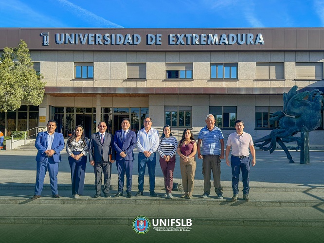 UNIFSLB, presente en misión internacional a Extremadura – España, junto a actores de innovación y emprendimiento de la región Amazonas
